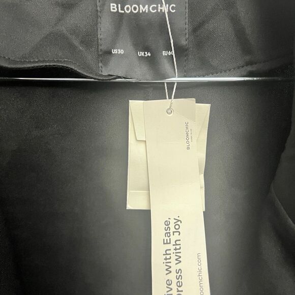 Bloomchic Collared Blazer Black - Picture 4 of 7